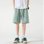 Trendy Men's Loose Washed Summer Shorts - StilNord