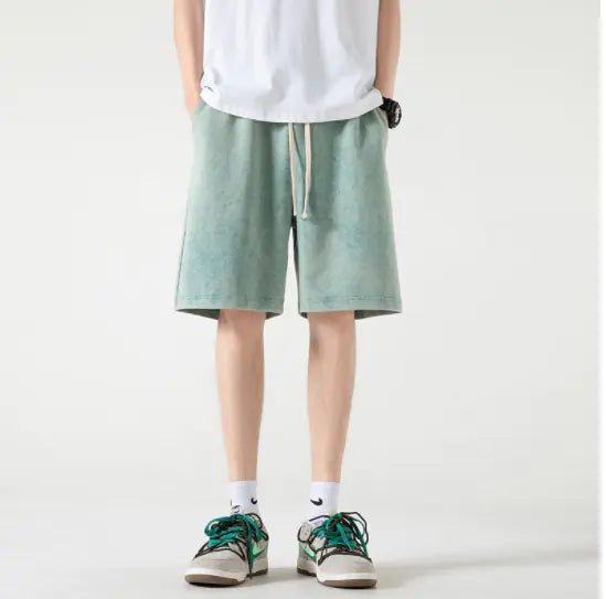 Trendy Men's Loose Washed Summer Shorts - StilNord