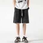 Trendy Men's Loose Washed Summer Shorts - StilNord