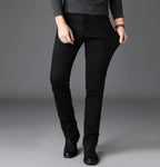Trendy Slim Fit Black Jeans for Men (Casual Style) - StilNord