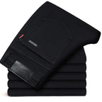 Trendy Slim Fit Black Jeans for Men (Casual Style) - StilNord