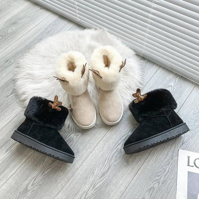 Tykkere korte støvler - StilNord