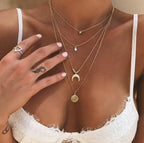 Vintage Ethnic Style Multi-Layer Necklace for Women