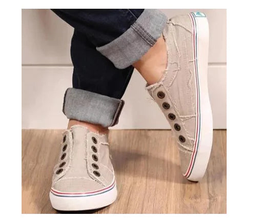 Casual Women's Canvas Flat Shoes