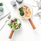 Varmebestandig glas-mælkekande til hjemmebrug