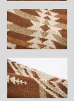 Vintage - inspireret etnisk sweater med rund hals til mænd - StilNord