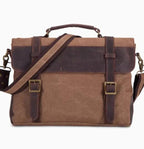 Vintage Messenger - Taske i Læder - StilNord