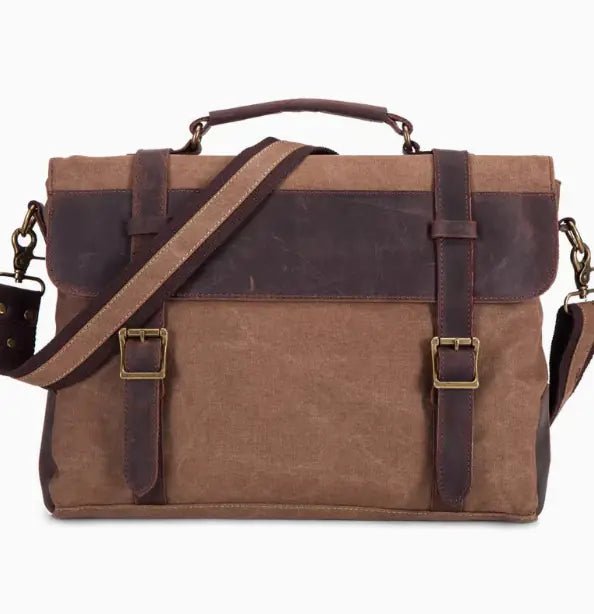 Vintage Messenger - Taske i Læder - StilNord