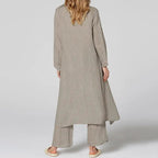 Vintage Style Asymmetrical Long Sleeve Women's Shirt - StilNord