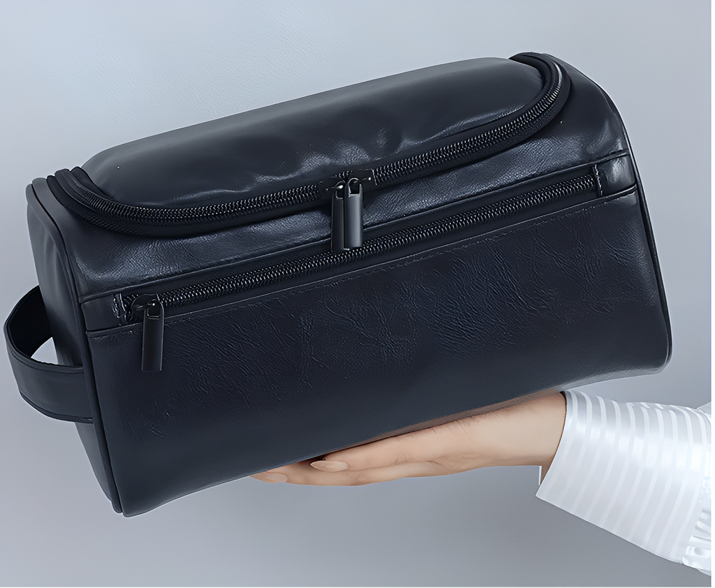 Vintage vandtæt makeup-taske til rejse og toiletartikler