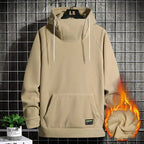 Vinter Velour Mode Street Herre Hoodie - StilNord