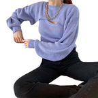 Korean Dongdaemun 2020 Fall Women's Knit Set