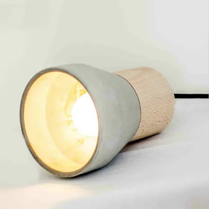 Nordic Creative Modern Colorful Cement Wood Pendant Light