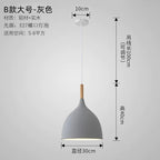 Nordic Style Vintage Restaurant Pendant Light Fixture