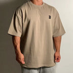 Men's Oversized Oldschool T-Shirt (Single Piece)
