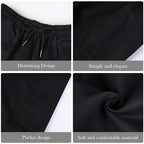 Women's Comfortable Loose Fit Casual Sports Pants - StilNord