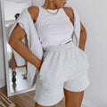 Women's Solid Color Casual Comfort Outdoor Shorts - StilNord