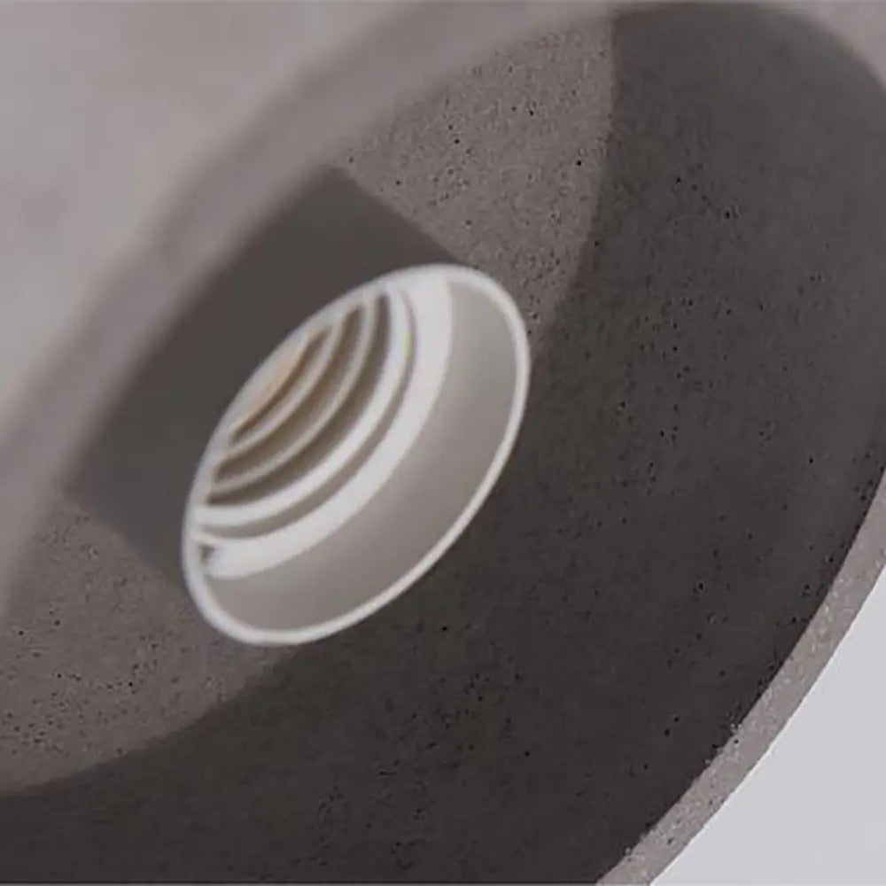 Nordic Creative Modern Colorful Cement Wood Pendant Light