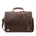Men's Leather Business Briefcase - Fashionable Design