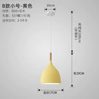 Nordic Style Vintage Restaurant Pendant Light Fixture